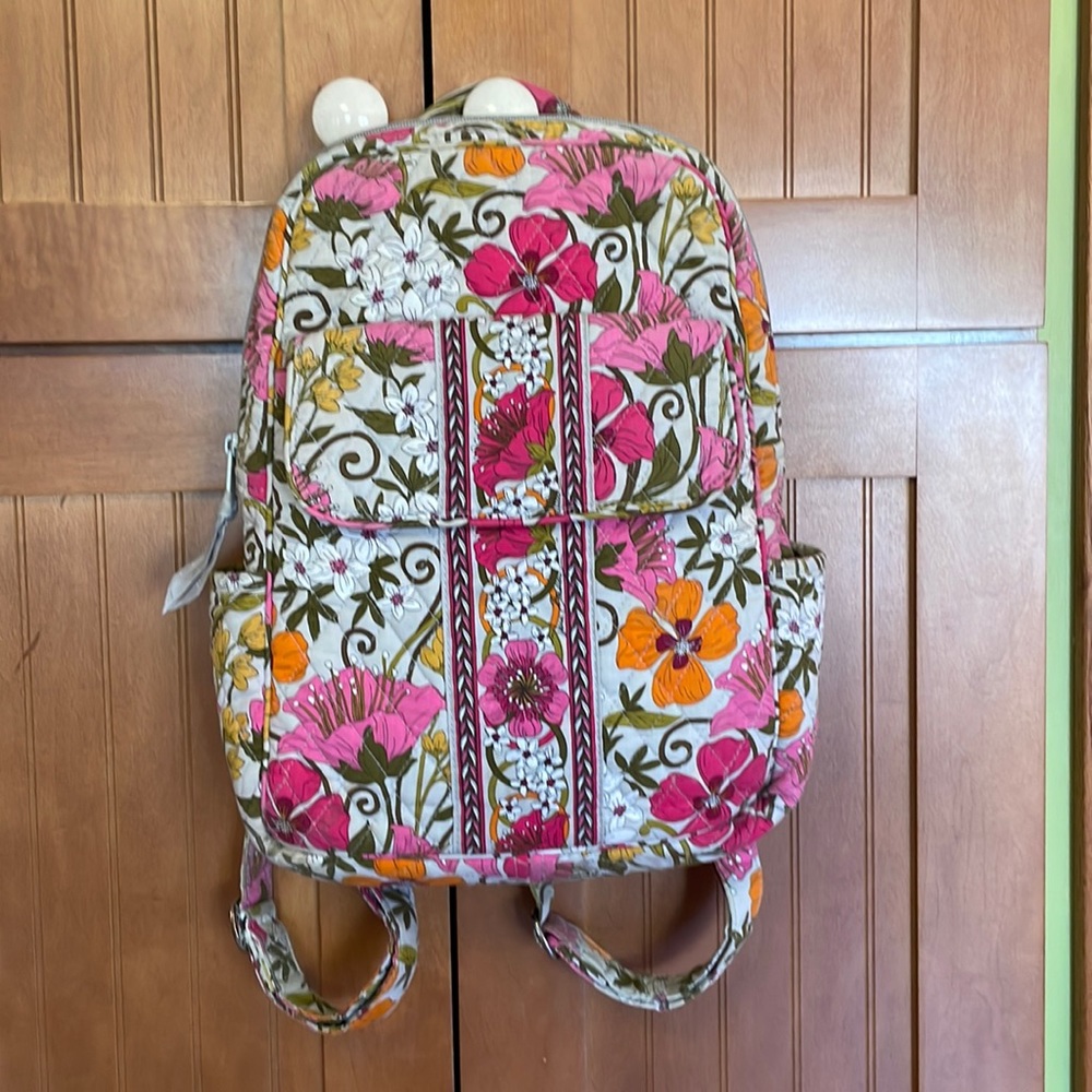 Vera Bradley Tea Garden pattern back pack.